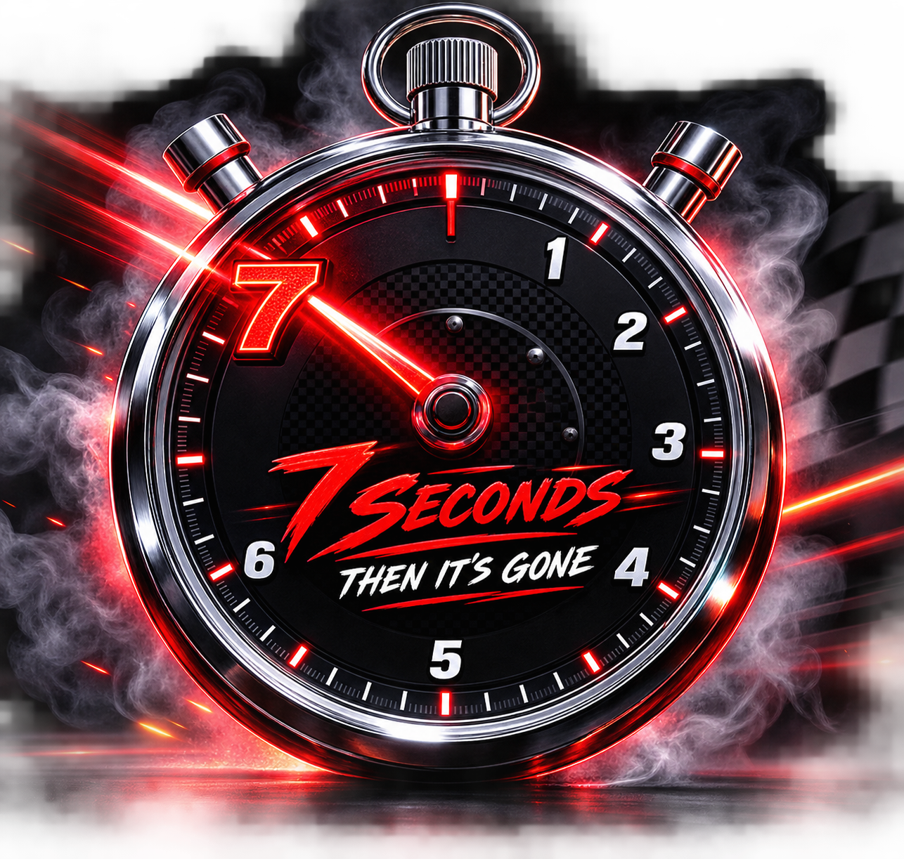 7 Seconds - Then It's Gone